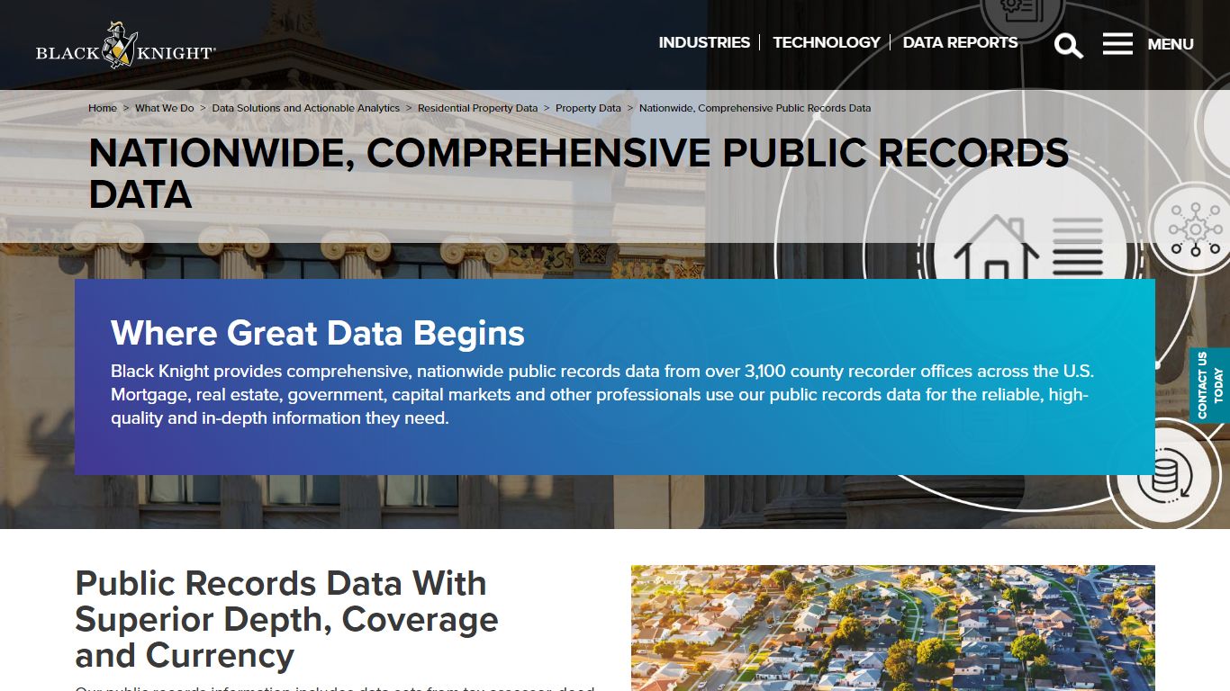 Public Records Data – Property Data – Black Knight, Inc.